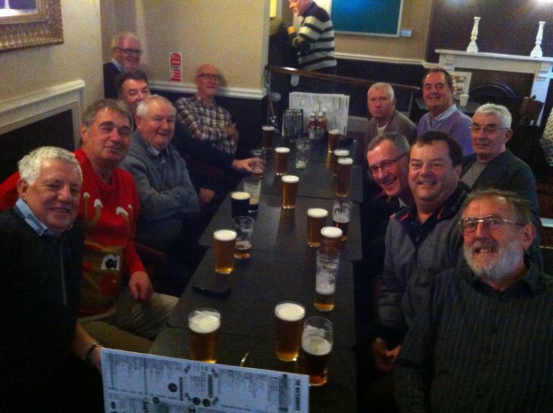 Clockwise: Kev Bolton, Mike Norris, Alan Cavanagh, Barry Webb, Brian Egan, Chris Bates, Ray Thorley, Dave Law, John Darkin, Howie Nixon, Keith Washington and Dave Holt